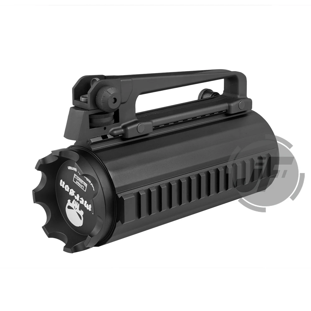 

Emerson Tactical Multifunction Aluminum Mug Cup Detachable Dual Aperture Rear Sight Carry Hnadle Combat Battle Rail Mug Cup BK