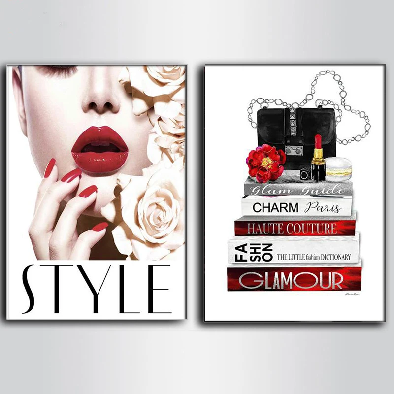 Модные настенные росписи искусства высоких каблуках с украшением в виде цветка