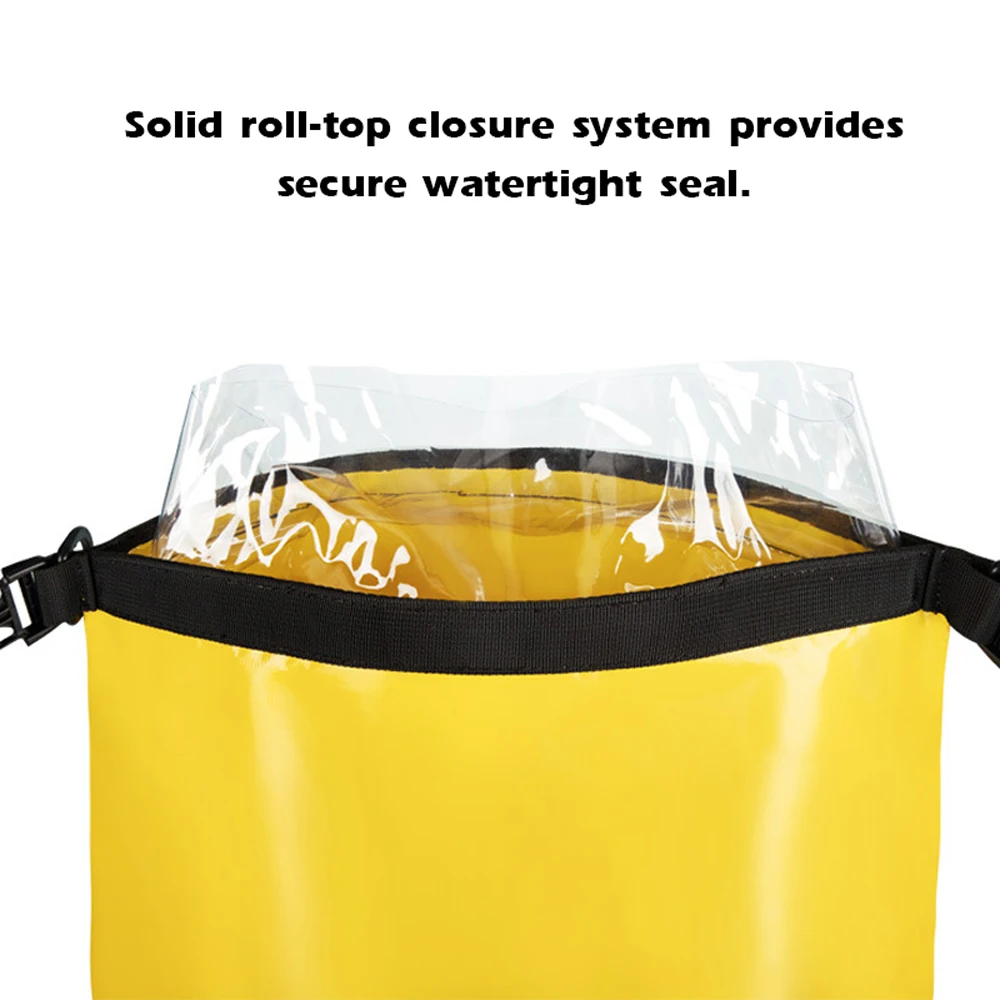 

Motorcycle Bag Outdoor PVC Dry Sack Bag Waterproof Shoulder Bag Diving Swimming Hiking Driving Travel Kits