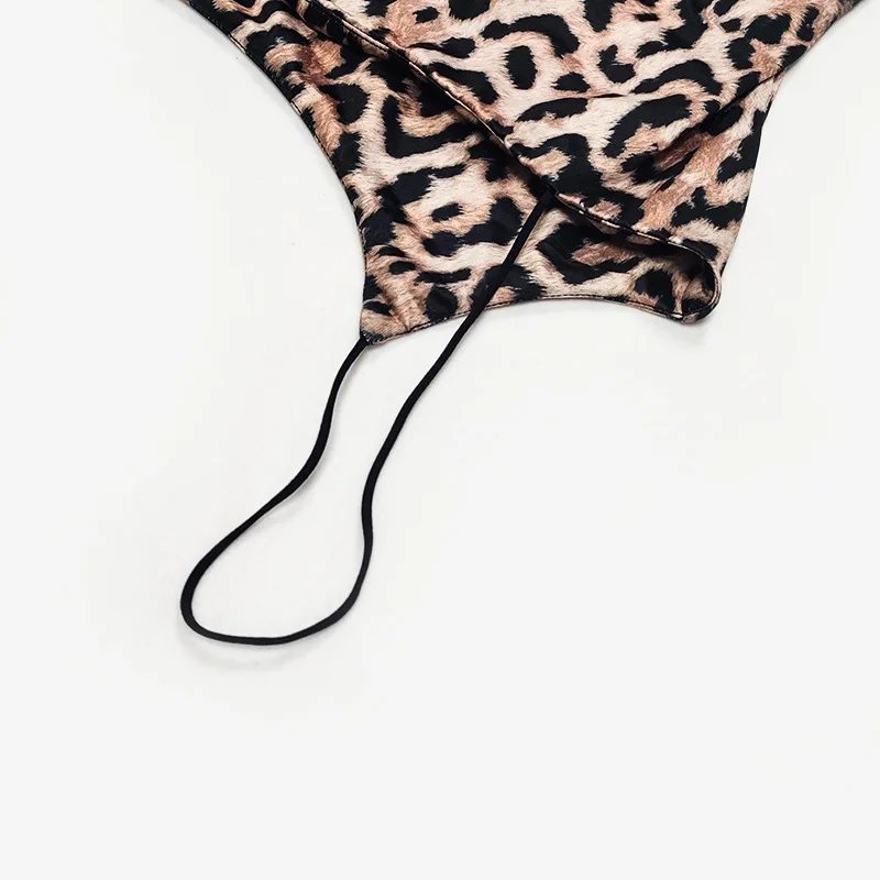 

Sexy Spaghetti Strap Leopard Print Summer Dress Women Elegant Backless Bodycon Maxi Clubwear Party Dress 2020 Vestidos Robe