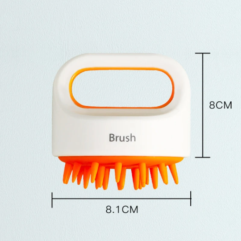 

1Pcs Shampoo Brush Handheld Scalp Meridian Massage Brush Shower Hair Comb Portable Shampoo Brush Hair Care Comb