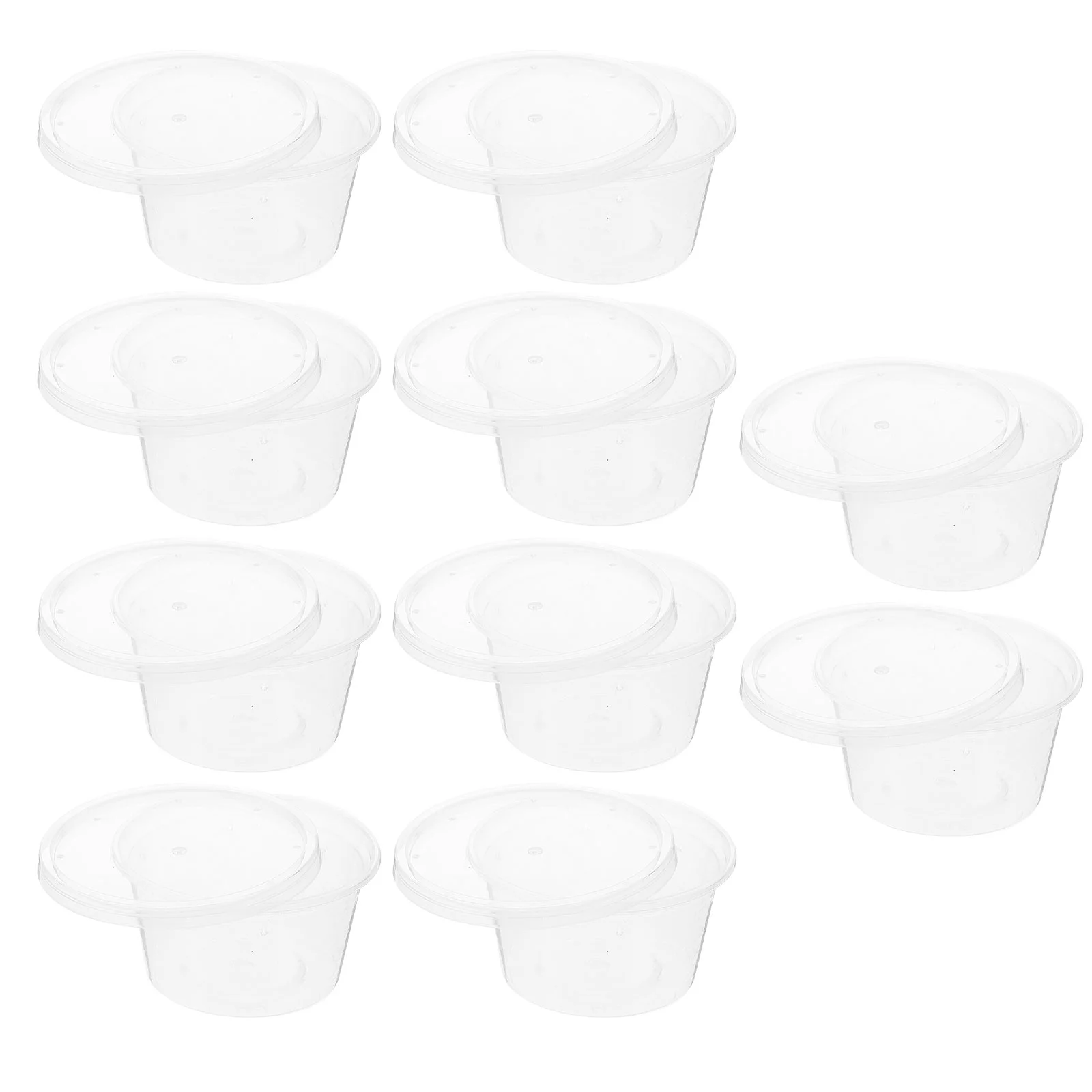 

10 шт., контейнер для кормления рептилий