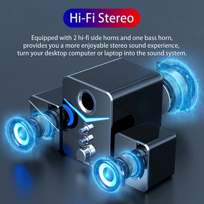 

Home Theater System Caixa De Som PC Bass Subwoofer Bluetooth Speaker Computer Speakers Music Boombox Desktop Laptop Altavoces TV