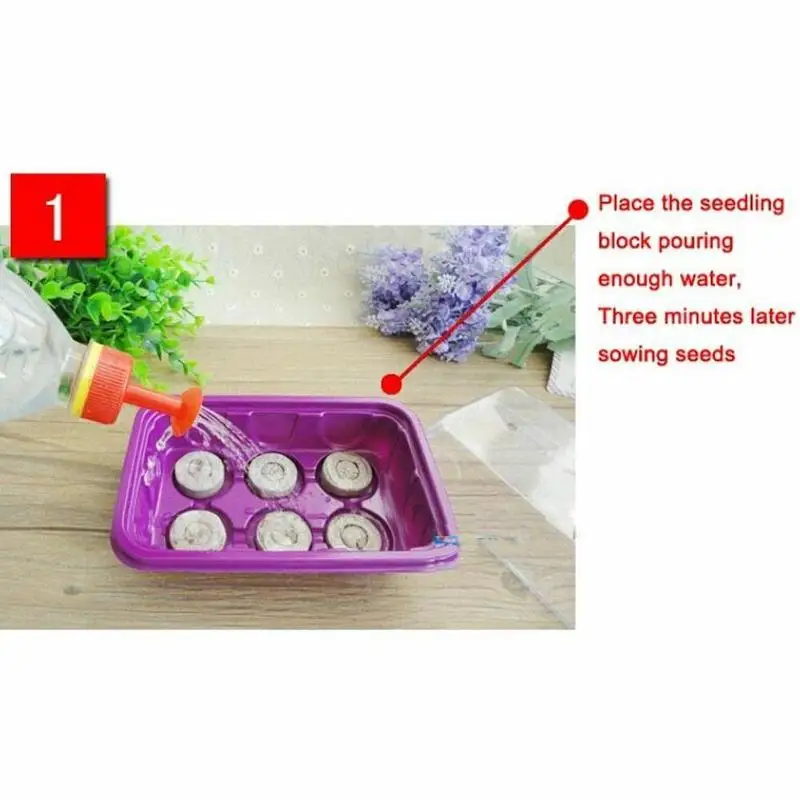 30 мм садовые цветы посадка почвенный Блок Круглый торф гранулы стартовые пробки