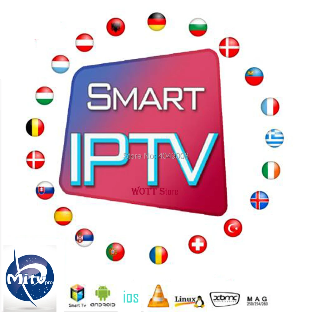 ТВ-бокс android ip tv подписка Европейский французский арабский язык код IPTV 1800 канал 2000 фильмы VOD neo tv pro volka pro