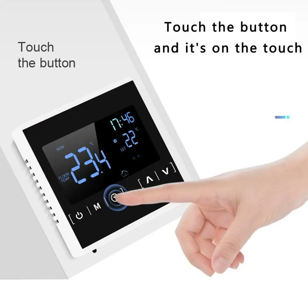 

Smart Constant Temperature LCD Touch Screen Digital Temperature Controller Can Be Used In Bedroom And Living Room