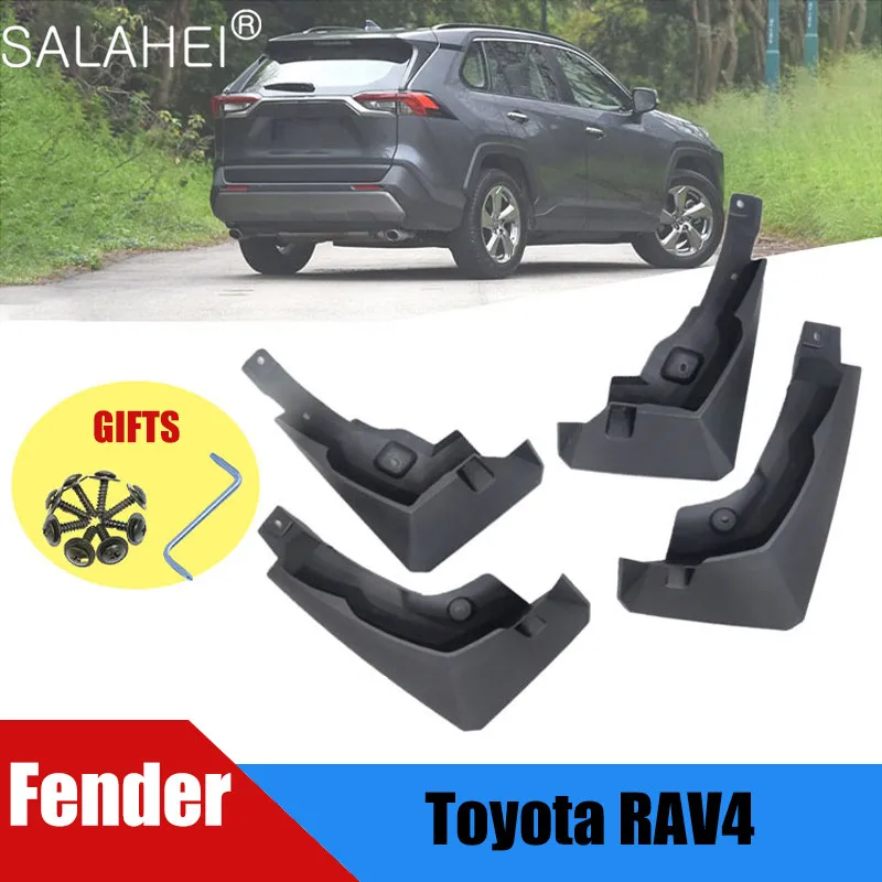 

4pc Splash Guards Mud Flaps Fender Car Mud Flaps For Toyota CHR RAV4 2019 2020 Wheel Fender Front Rear For Car Accessories