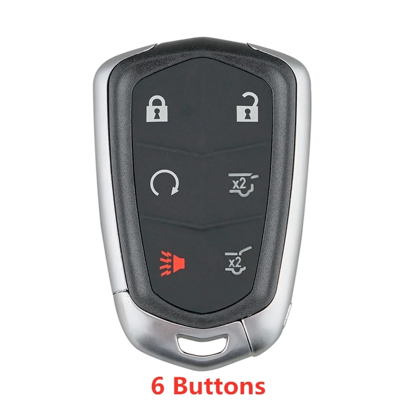 5/6 кнопок смарт-корпус автомобильного ключа дистанционного управления пригодный