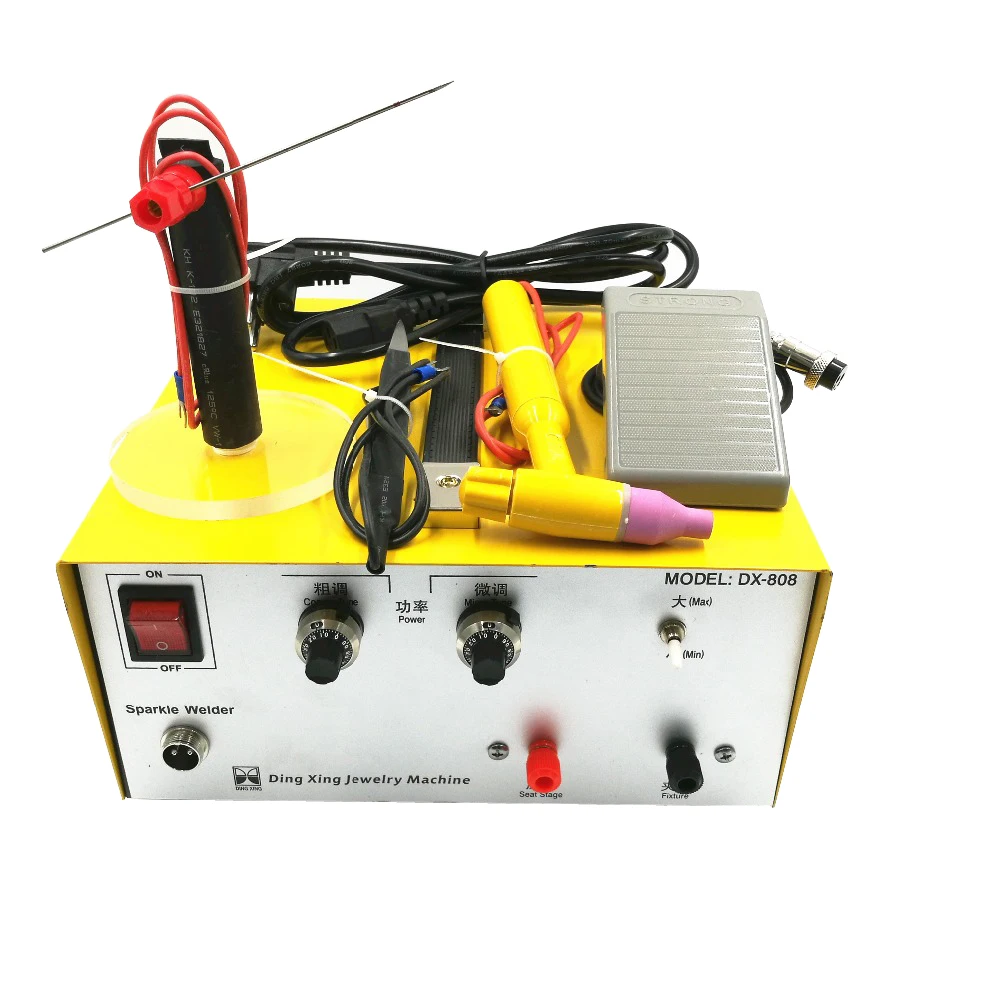 DX-808 80A лазерная точечная Сварка ручной импульсный точечный сварщик сварочный аппарат обработка золота и серебра ювелирных изделий