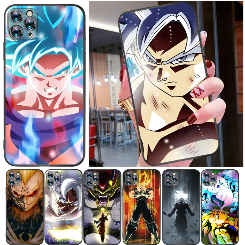 

Dragon Anime Figure Super Warrior Color Painting Phone Case For iPhone 11 Pro MAX Cases Carcasa Funda Soft TPU Coque