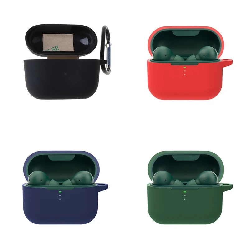 

Silicone Protective Cover Anti-fall Earphone Case Shell for QCY T10 Earphone