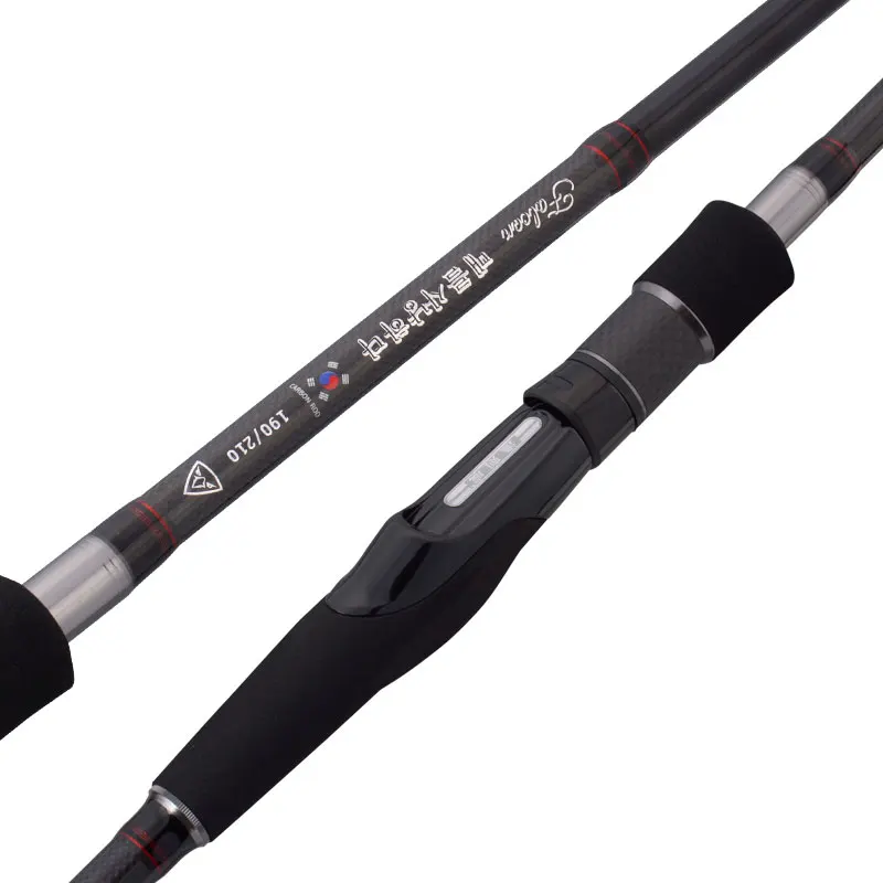 

SKmially 170/190cm 190/210cm new product Light Saltwater Boat Squid Fishing Rod Titanium Carbon Fiber Tip Spinning Fishing