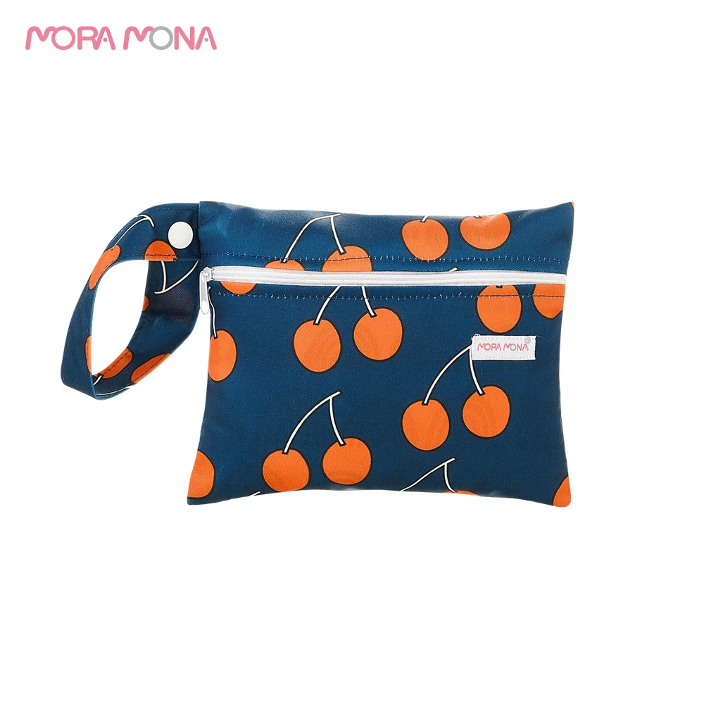 Mora Mona Reusable Washable Wet Bag For Menstrual Pads Portable Sanitary Pad Pouch Case Girls Diaper Sanitary Napkin Storage Bag