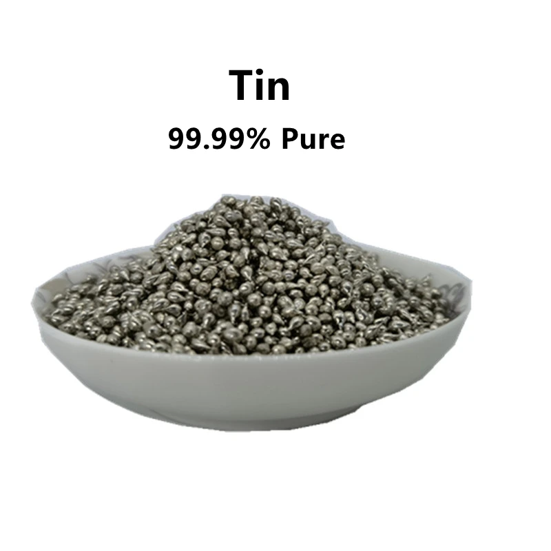 

Free Shipping Metal Tin Granule 4N 99.99% Pure Sn Particles Research Experiment Hobby Collection