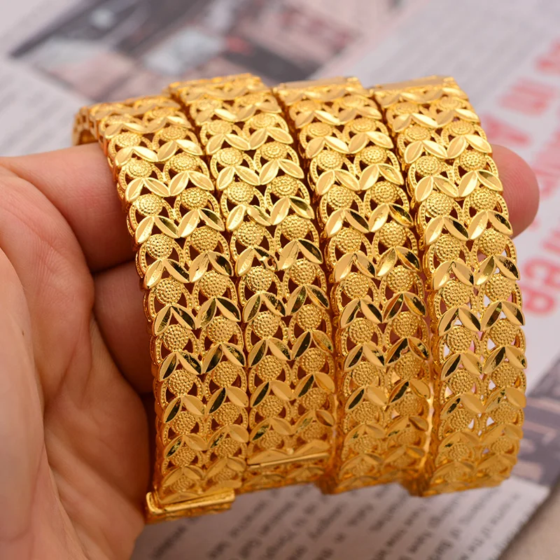 Wando большие роскошные открытые браслеты для женщин/девушек Дубай Франция