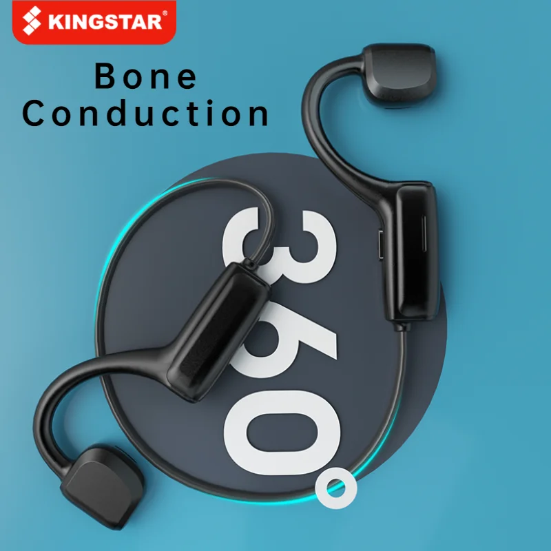 Беспроводные Bluetooth-наушники KINGSTAR 5 0 Спортивная гарнитура с ушным крючком принцип