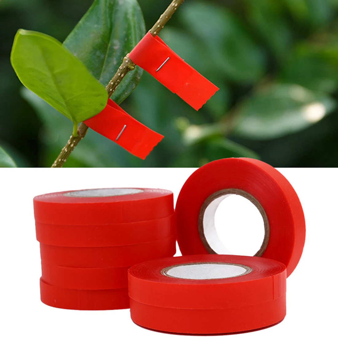 

Лента для ветвей 20 шт./10 шт., ПВХ клейкие ленты для садовых инструментов, машинка для подвязки овощей, фруктов, деревьев