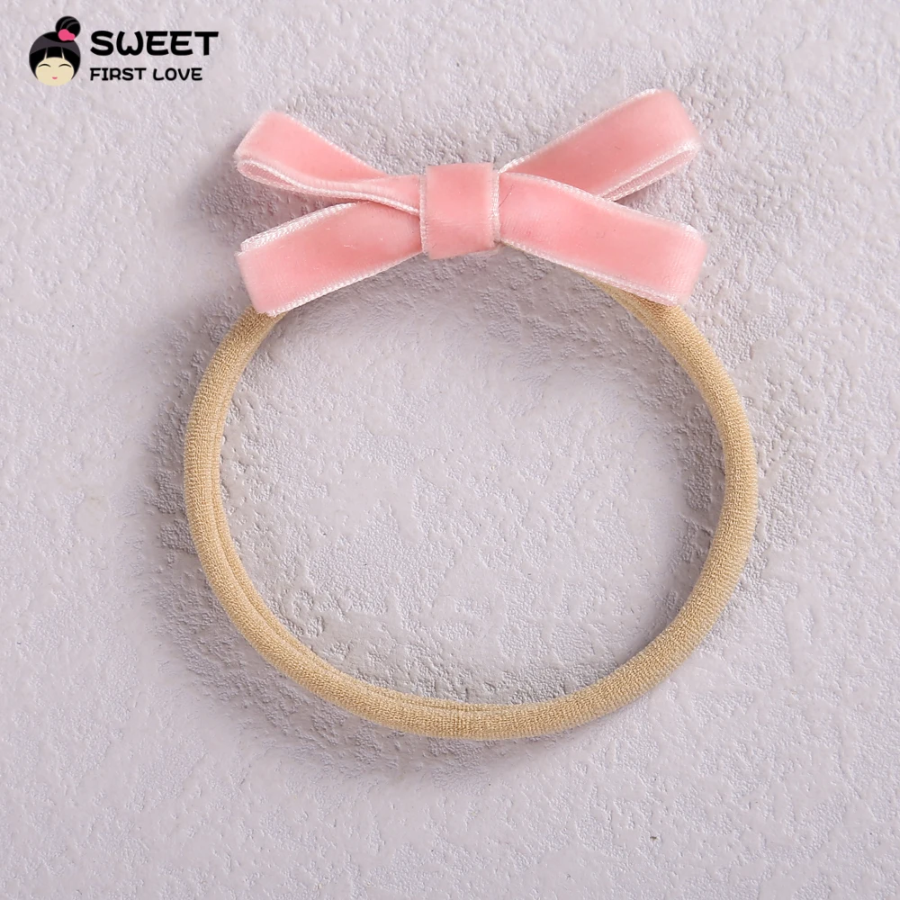 

Baby Girl Headband On The Head Soft Thin Nylon Hair Band For Children Cute Baby Bows Kids Headwear Hair Accessories Newborn New