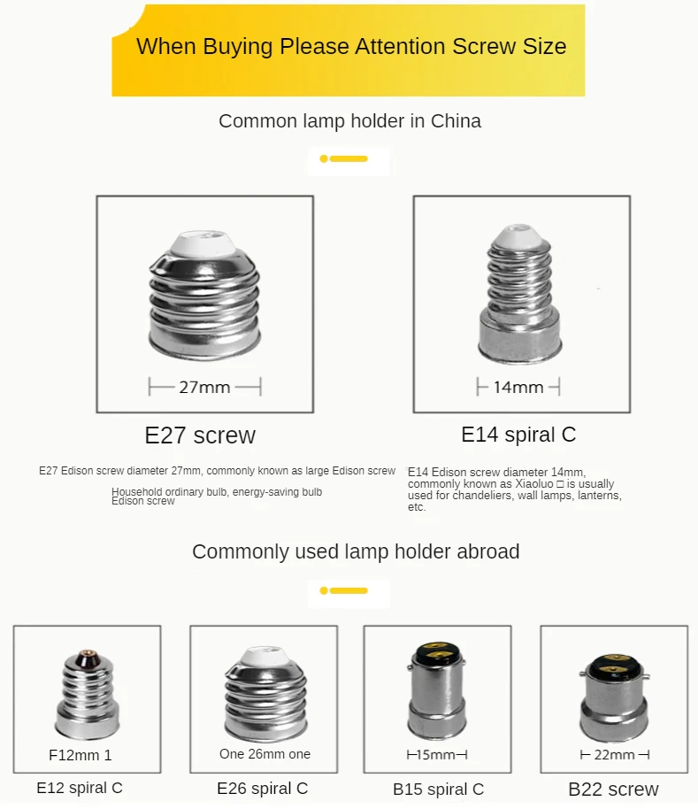 

LED Candle Bulb E14 Small Screw Tip Bubble Pull Tail Bulb 220v10w Energy-Saving Lighting Bulb