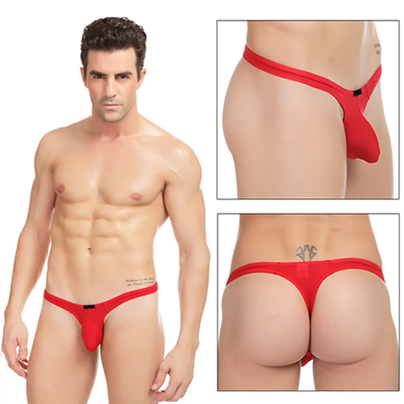 Горячие пикантные мужские стринги и Трусы из шёлка мягкое нижнее белье Ракушки