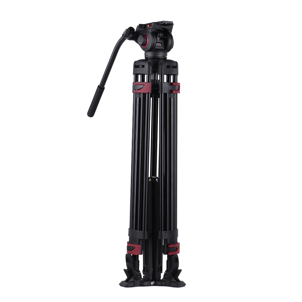 Miliboo MTT609A Профессиональный штатив для Canon Nikon sony DSLR камера Видеокамера фотография камера штатив w/Гидравлическая шаровая Головка