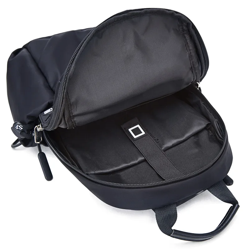 Многофункциональная Повседневная нагрудная сумка для мужчин, модная нейлоновая вместительная сумочка на плечо, водонепроницаемый мессенд... от AliExpress WW