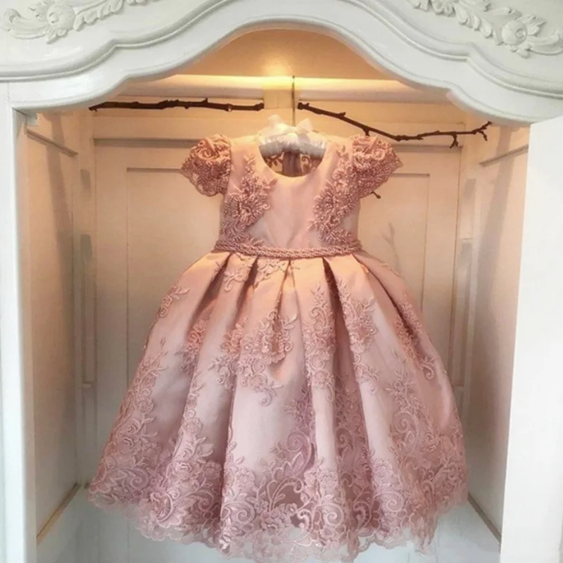 Платья для девочек с цветочным рисунком Детские платья выпускного вечера