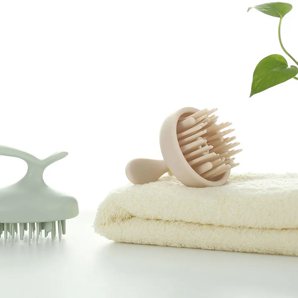 

2Pcs Hair Scalp Massager Brushes Hair Shampoo Brush Head Scrubber Brush