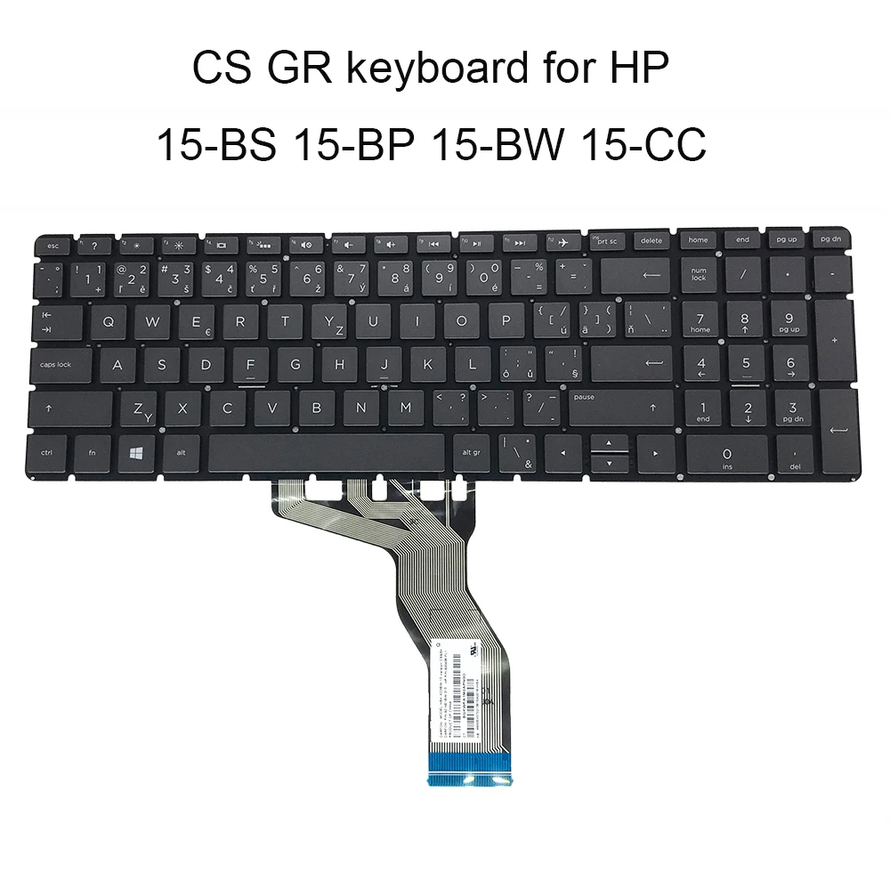 

Клавиатура с подсветкой для HP 15 BS BP 15-BW 15Q-BD 15-CC 17G-BR