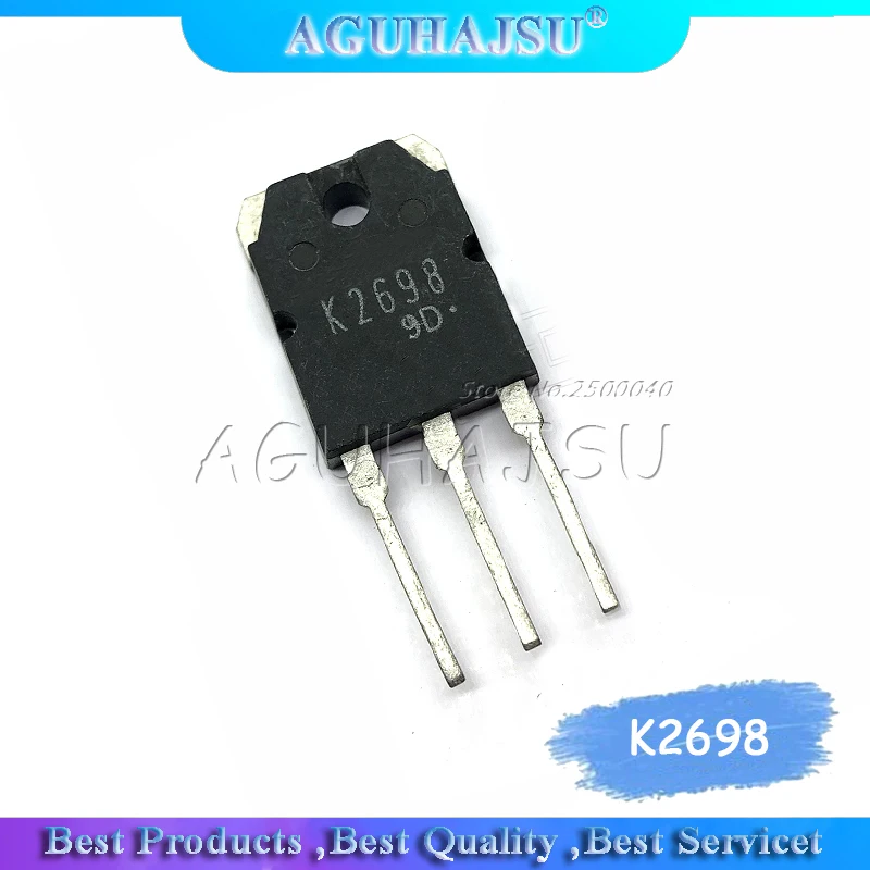 10 шт. 2SK2698 K2698 TO 3P 15A500V MOS полевой эффект транзистор новый