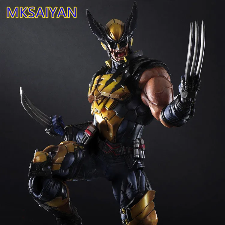 Марвел Росомаха X-Men Аниме фигурки Логан ПВХ игрушки Мстители экшн-фигурки