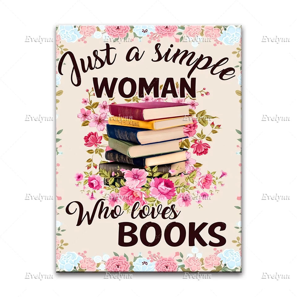 Ретро-постер Love Book-наклеивается на стул собирает книгу исчезает любит читать