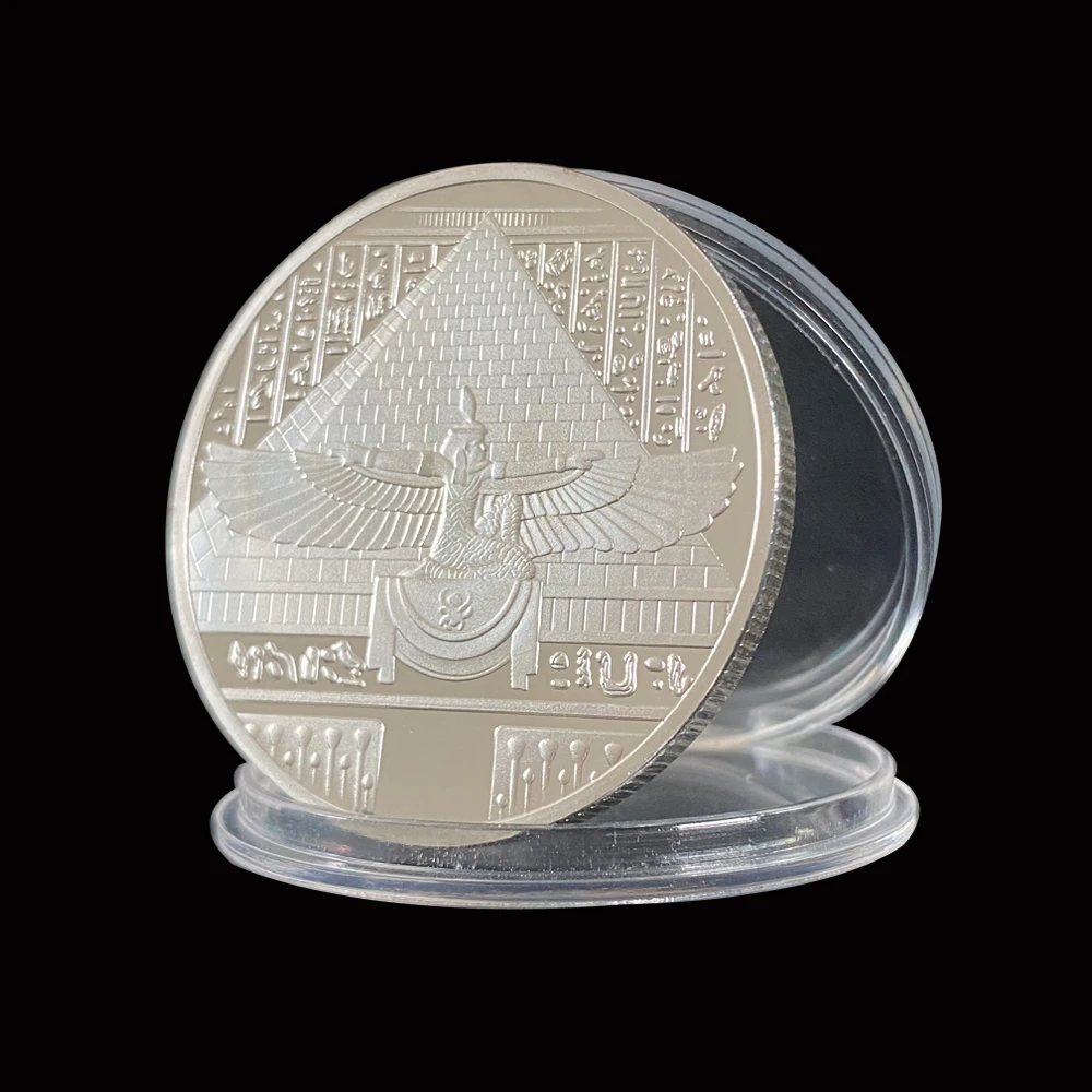 Серебряная монета для сбора Сфинкса в Древнем Египте | Дом и сад