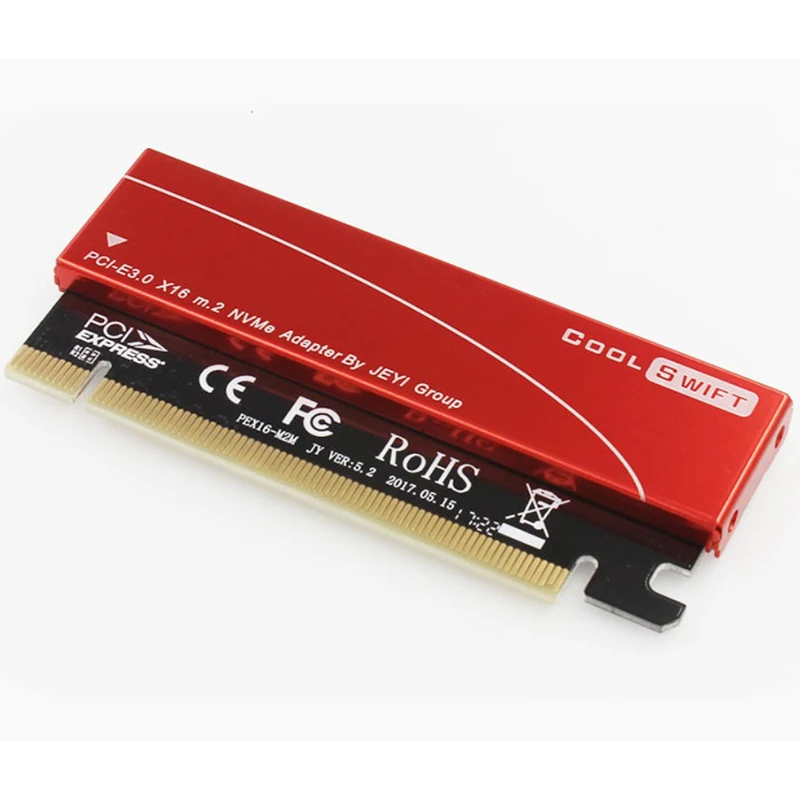 адаптер m 2 ssd pcie адаптер m 2 nvme m key ssd m2 pci e pci e 30x16 к