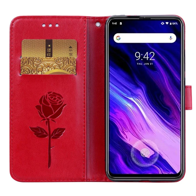 Для UMIDIGI S5 Pro Чехол протектор Стенд Стиль из искусственной кожи с откидной крышкой