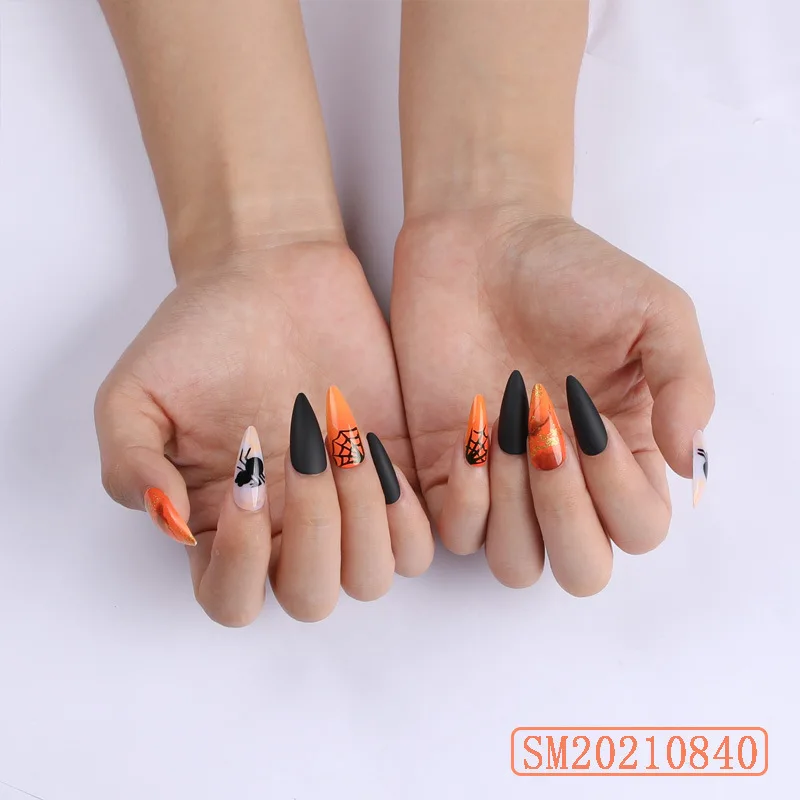 

Патчи клеевые съемные Длинные для ногтей, 24 шт.