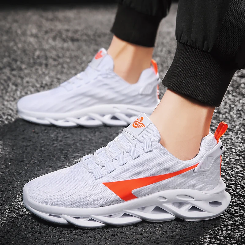 

Krasovki Men Casual Shoes High Quality Mesh Male Sport Sneakers Lace-up Breathable Man Footwears Tenis Chaussure Homme New Style
