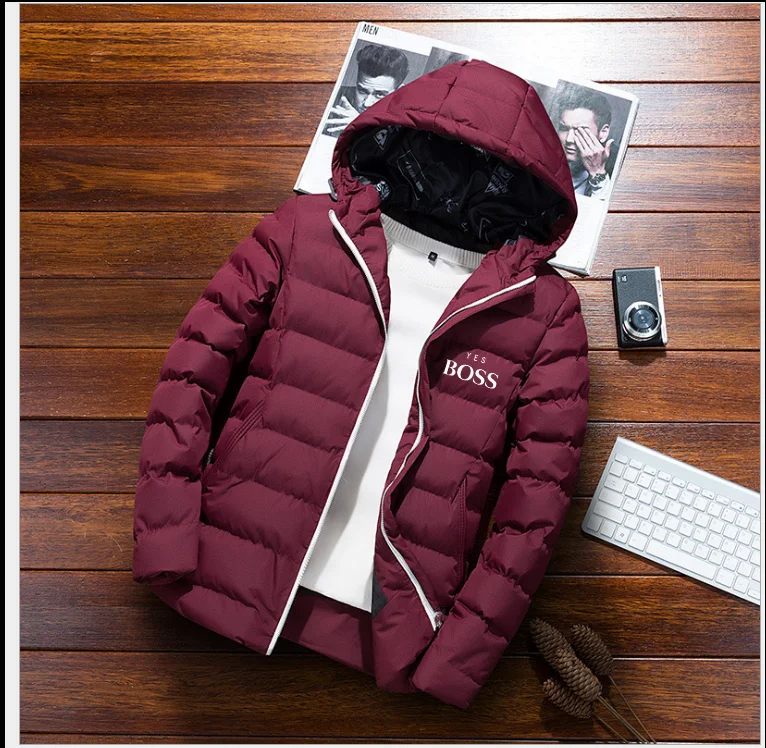 

2021YES Boss Men's Suit Hoodie + Men's Winter Thick Jacket Jogging Harajuku Sportswear Casual Men's Training Sports Shirt Sports