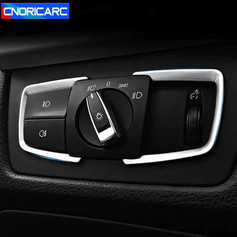 Хромированная кнопка переключателя автомобильной фары декоративная отделка