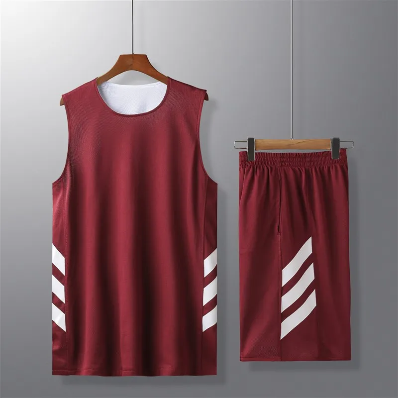 HOWE AO DIY баскетбольные майки набор униформы мужские Реверсивные баскетбольные рубашки шорты костюм Спортивная одежда двухсторонняя спортивная одежда