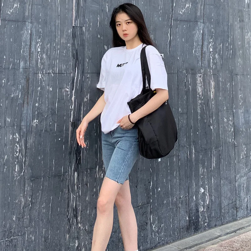 

New Fashion Kangaroo Canvas Tote Bag Female Large Capacity Simple Handbag Waterproof Cloth Shopper Girls Beige School Bag