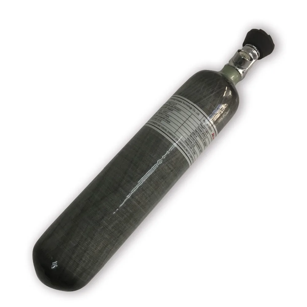 AC10231 Acecare 2L 4500Psi сжатого воздуха углеродного волокна/Пейнтбол/PCP/HPA цилиндр/бак с клапаном для стрельбы/охоты страйкбол