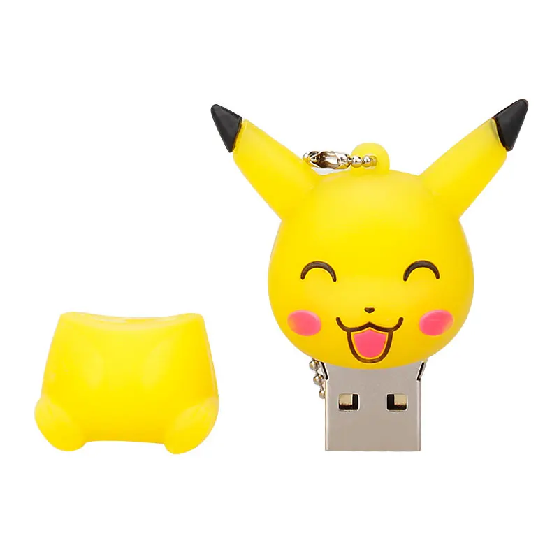 1 Usb флеш-накопитель 128 ГБ шариковая ручка эльфа 64 Гб pokemon Pikachu pendrive 32 ГБ 16 ГБ 8 ГБ 4 ГБ usb memory stick usb 2,0 - Цвет: 1