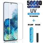 Закаленное стекло для Samsung Galaxy S10 Plus, S9, S8, защитная пленка для экрана S20, S21, S10e 5G S, 9, 8, 10 e, Note 20 Ultra, Note 8, 10, 9, UV