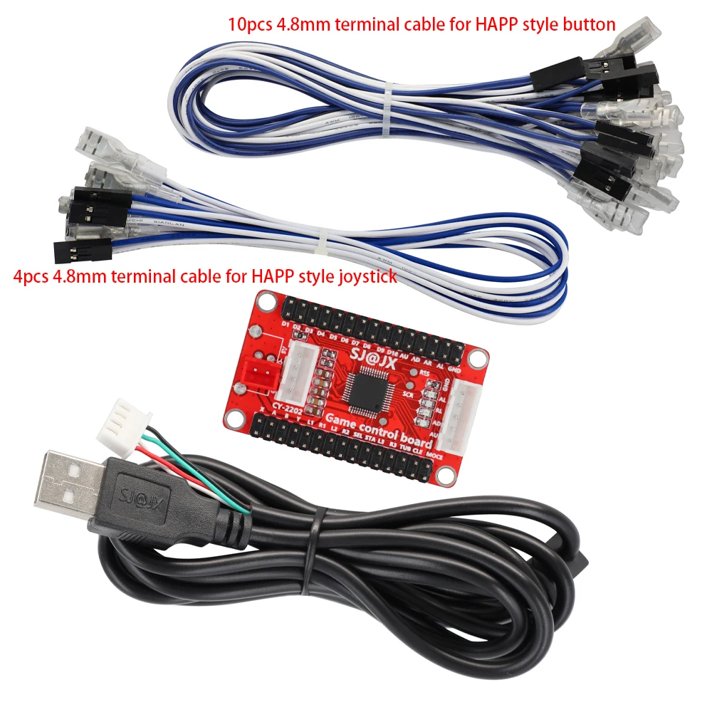 Zero Delay Board DIY Arcade USB Encoder To PC/ PS3 /Raspberry Pi / Android With SANWA Joystick Button Hitbox Control Wire | Спорт и