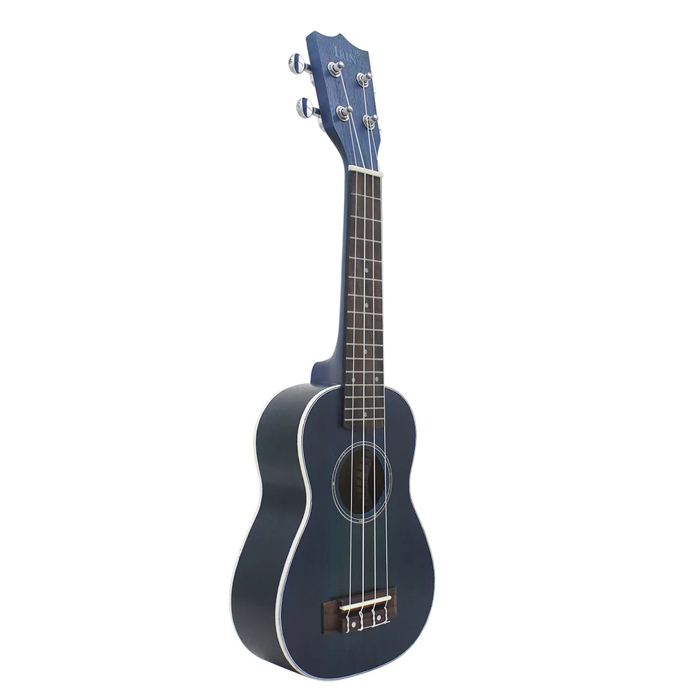 

1Pc 4 Strings Acoustic Ukulele Small Guitar Kids Beginner Ukulele (Dark Blue)