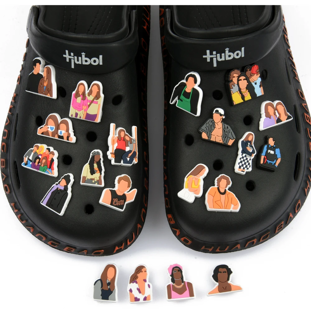 Аксессуары для обуви JIBZ, аксессуары для сада и обуви для друзей и близких, подвески для мальчиков и девочек, браслет для крокса