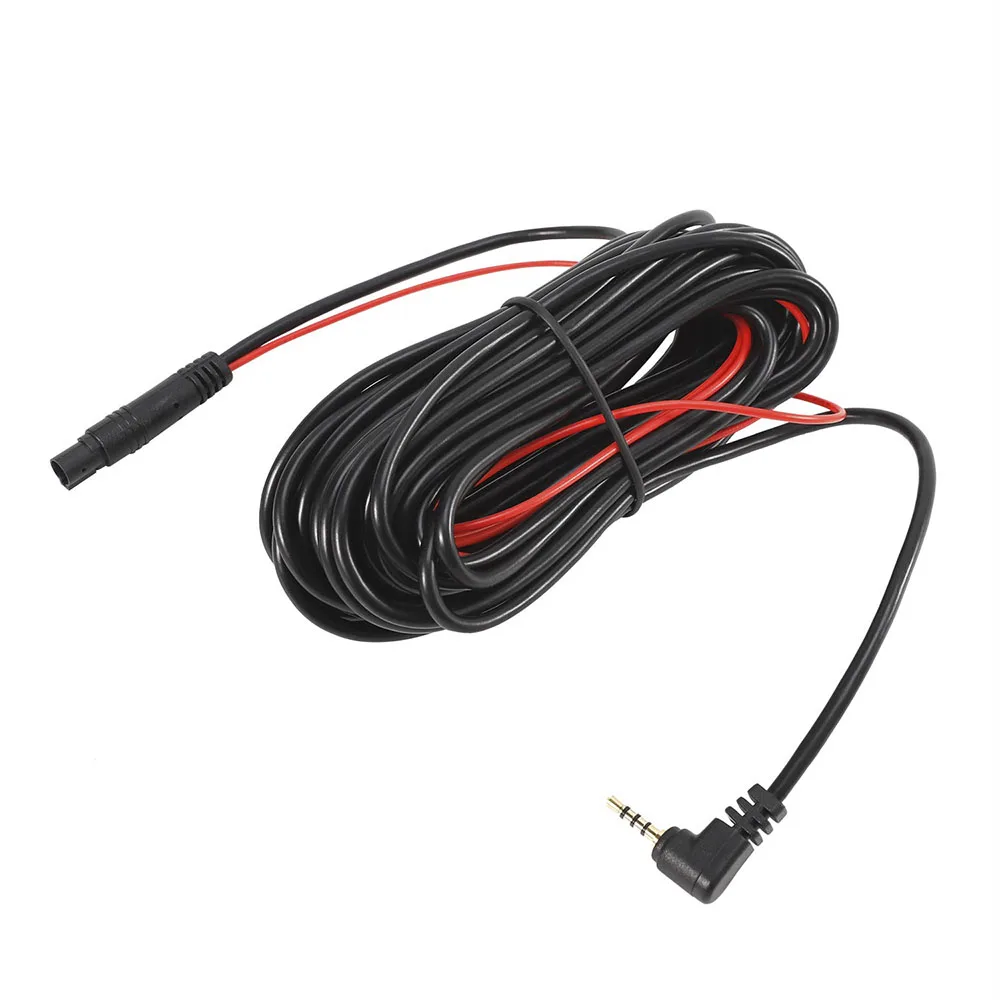 HGDO, 12 и 24V 6 м/10 м/15 м/20 м 4pin/5pin 2,5 мм Джек RCA видео удлинитель кабеля для заднего вида Камера провода DVR Камера кабель