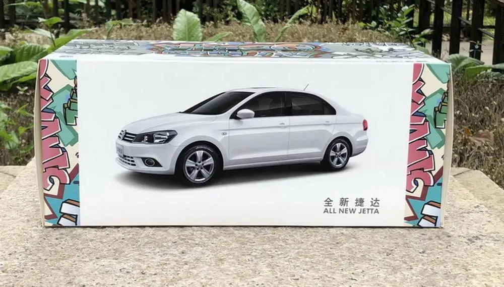 1/18 весы Фольксваген Jetta 2013 черный литой автомобиль модель игрушки