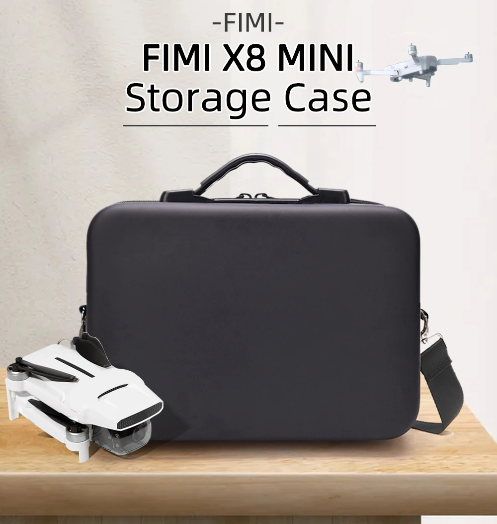 

Сумка для хранения FIMI X8 MINI, чехол для переноски, кожаная сумка на плечо, сумка для защиты от столкновений с контроллером батареи дрона